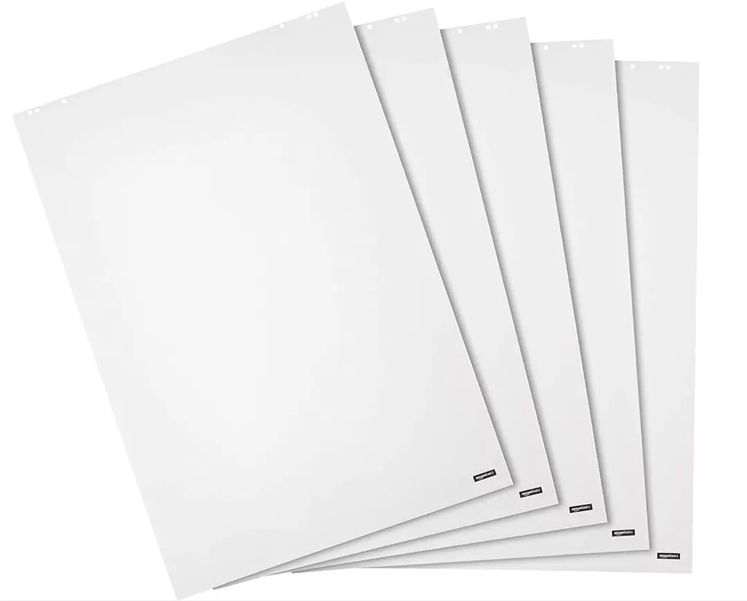 Flipchart-Block 100 Blatt (5x20 Blatt) – Bild 5