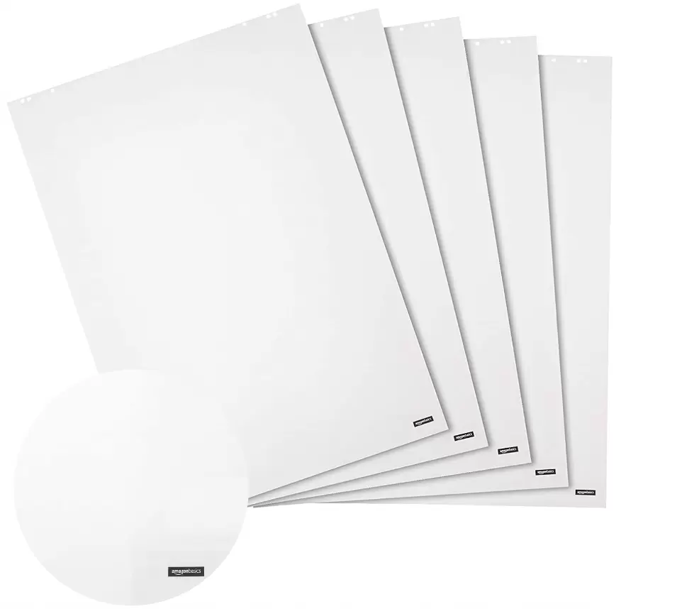 Flipchart-Block 100 Blatt (5x20 Blatt)