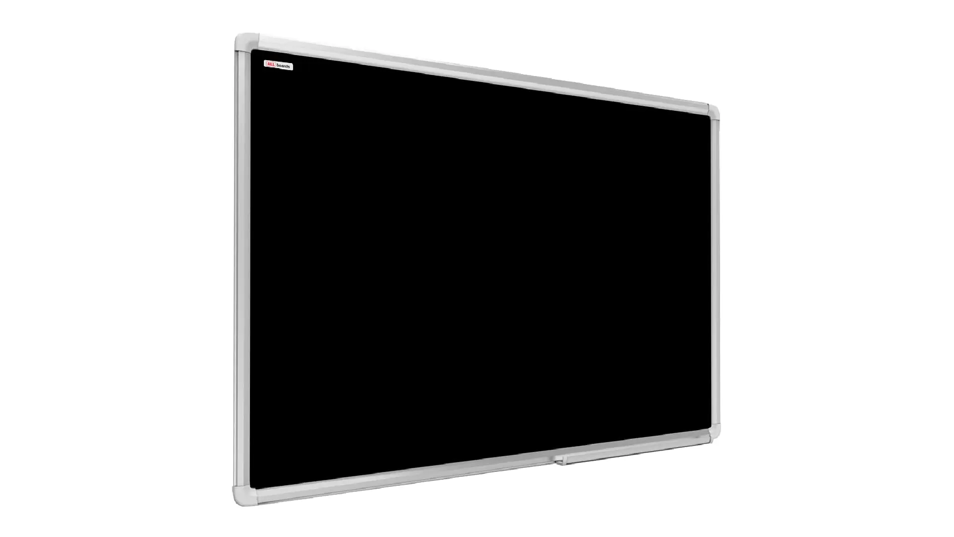 Schwarze magnetische Kreidetafel mit Alurahmen Premium EXPO 300x120cm