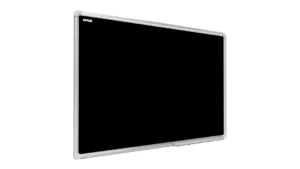 Schwarze magnetische Kreidetafel mit Alurahmen Premium EXPO 200x120cm