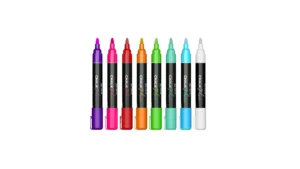 Kreidemarker-Set CLASSIC: weiß, grün, himmelblau, lila, pink, rot, orange, mint