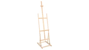 Verstellbare Holzstaffelei 220 cm – Naturfarbe