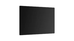Glas Herdabdeckplatte Schneidebrett SCHWARZ CLASSIC BLACK 52x60 cm Multi-Platte Arbeitsplatte Herdschutz