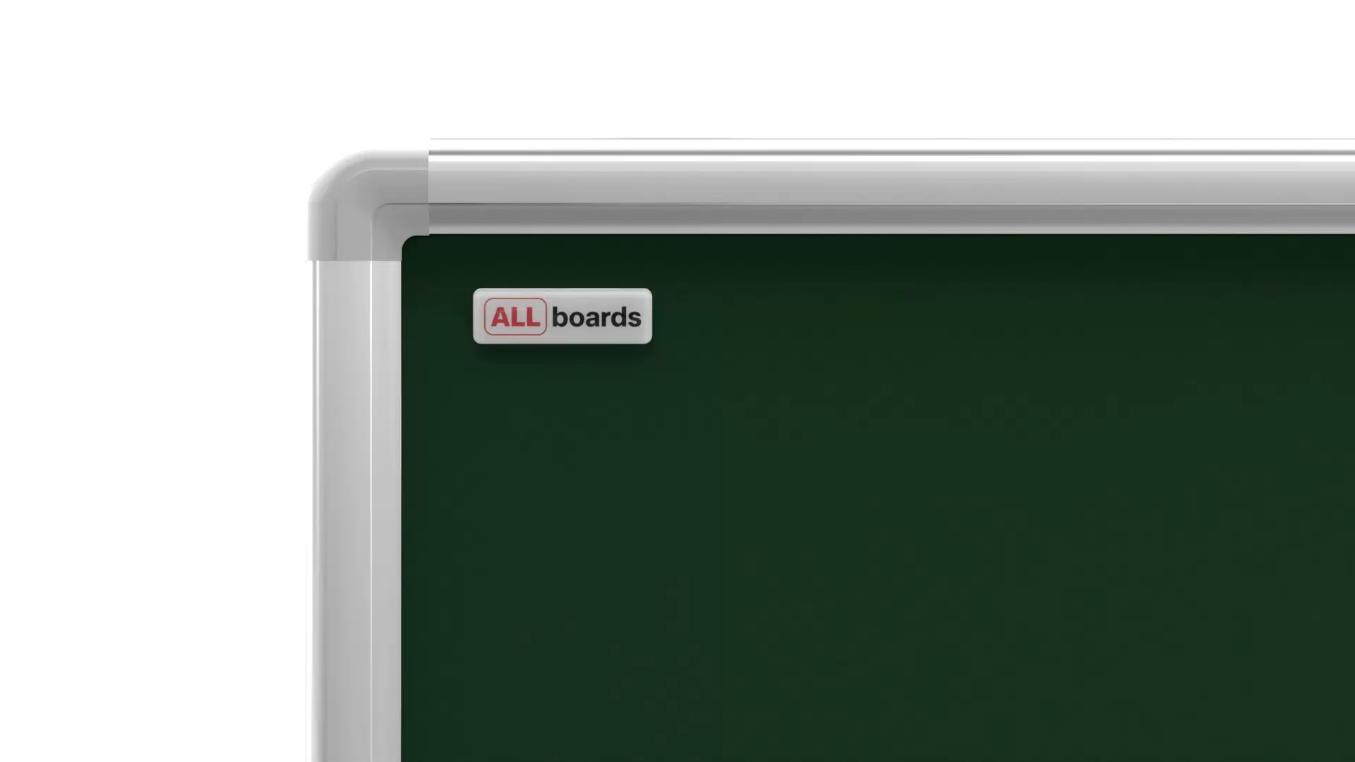 Magnetische Kreidetafel mit grüner Oberfläche, Alurahmen 180x100 cm – Bild 6