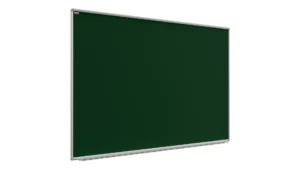 Magnetische Kreidetafel mit grüner Oberfläche, Alurahmen 90x60 cm