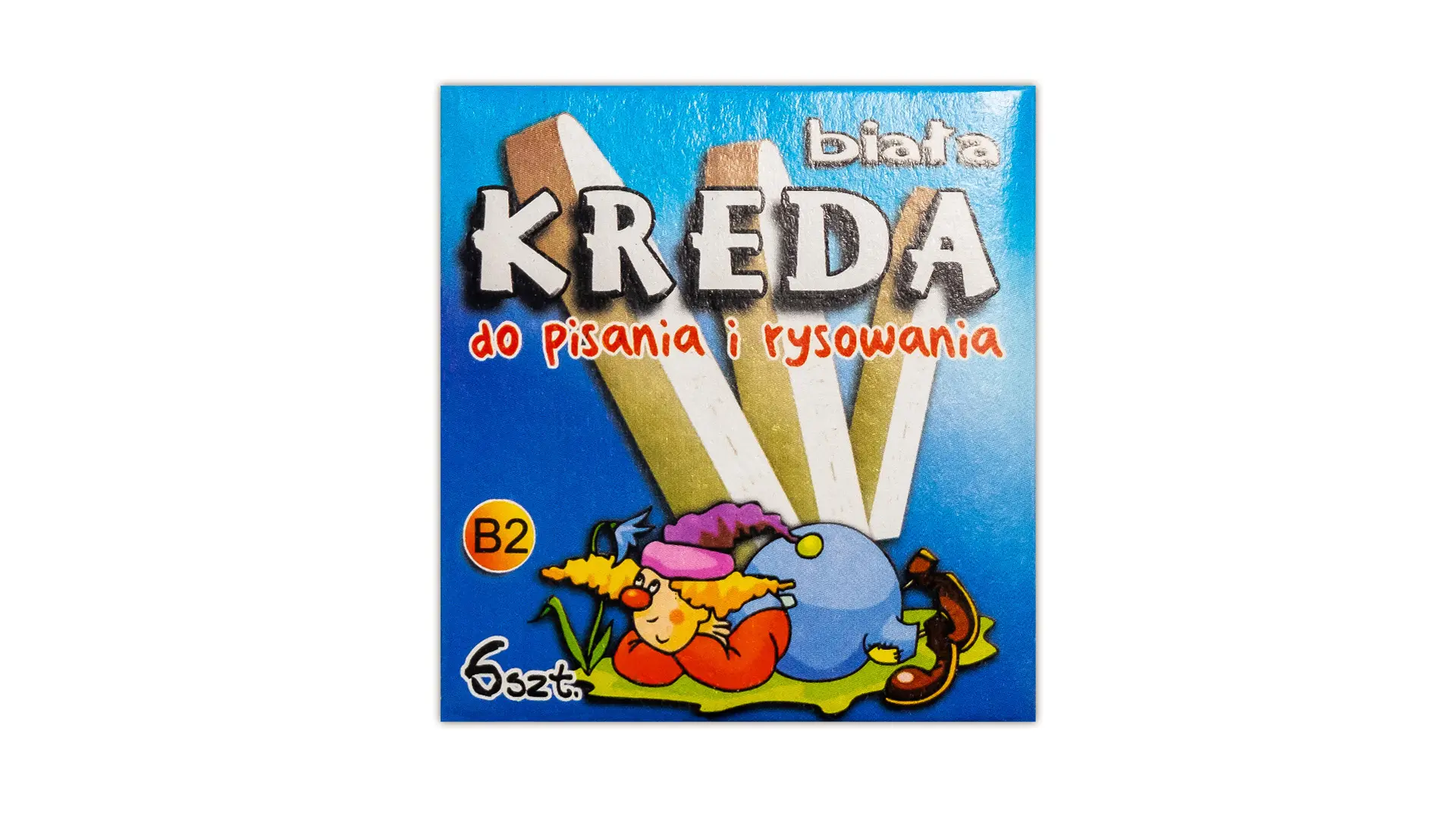 Weiße Tafelkreide 6 Stück – Bild 2