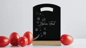 Kreidetafel mit Griff - 4er-Set