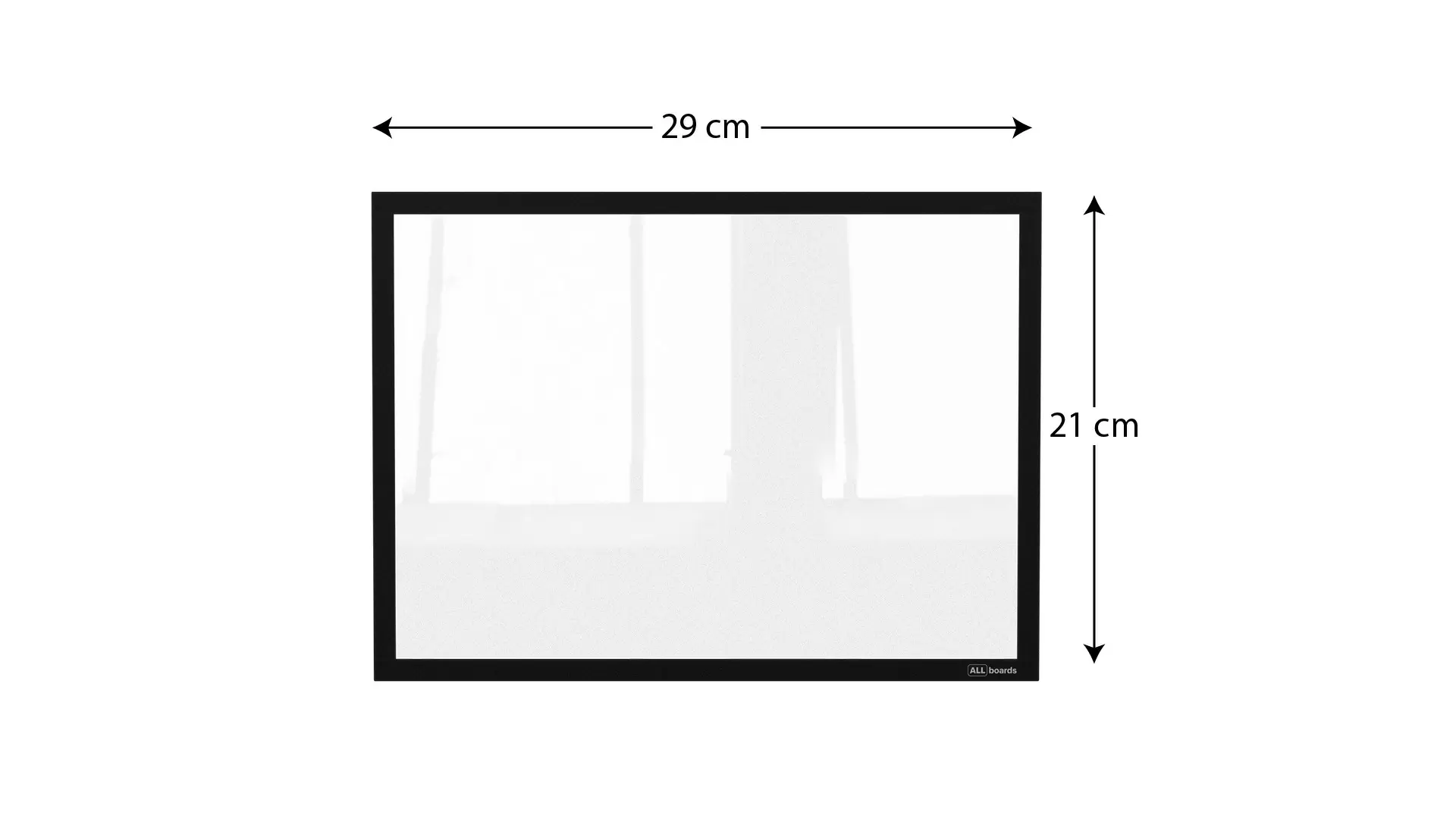 Magnetrahmen A4 Schwarz - 5er Set – Bild 5