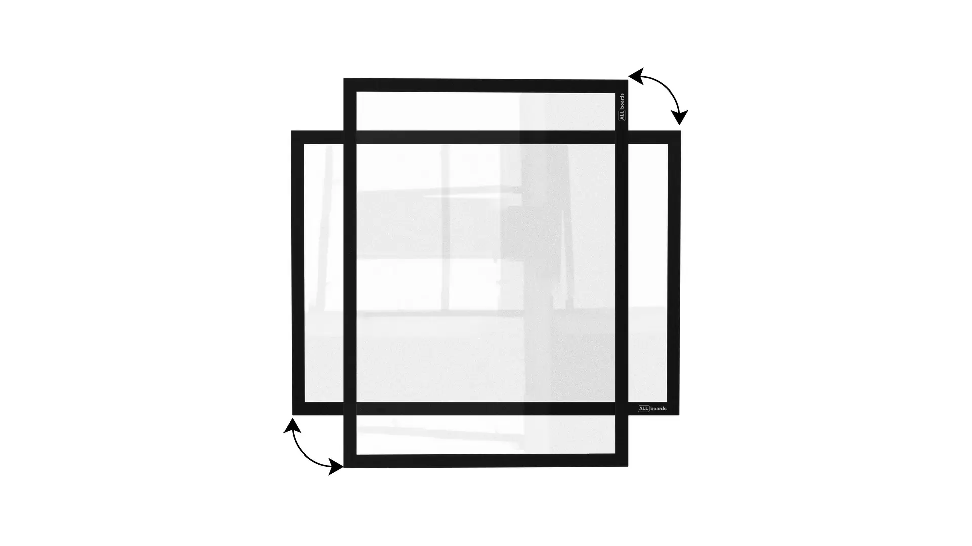 Magnetrahmen A4 Schwarz - 5er Set – Bild 6