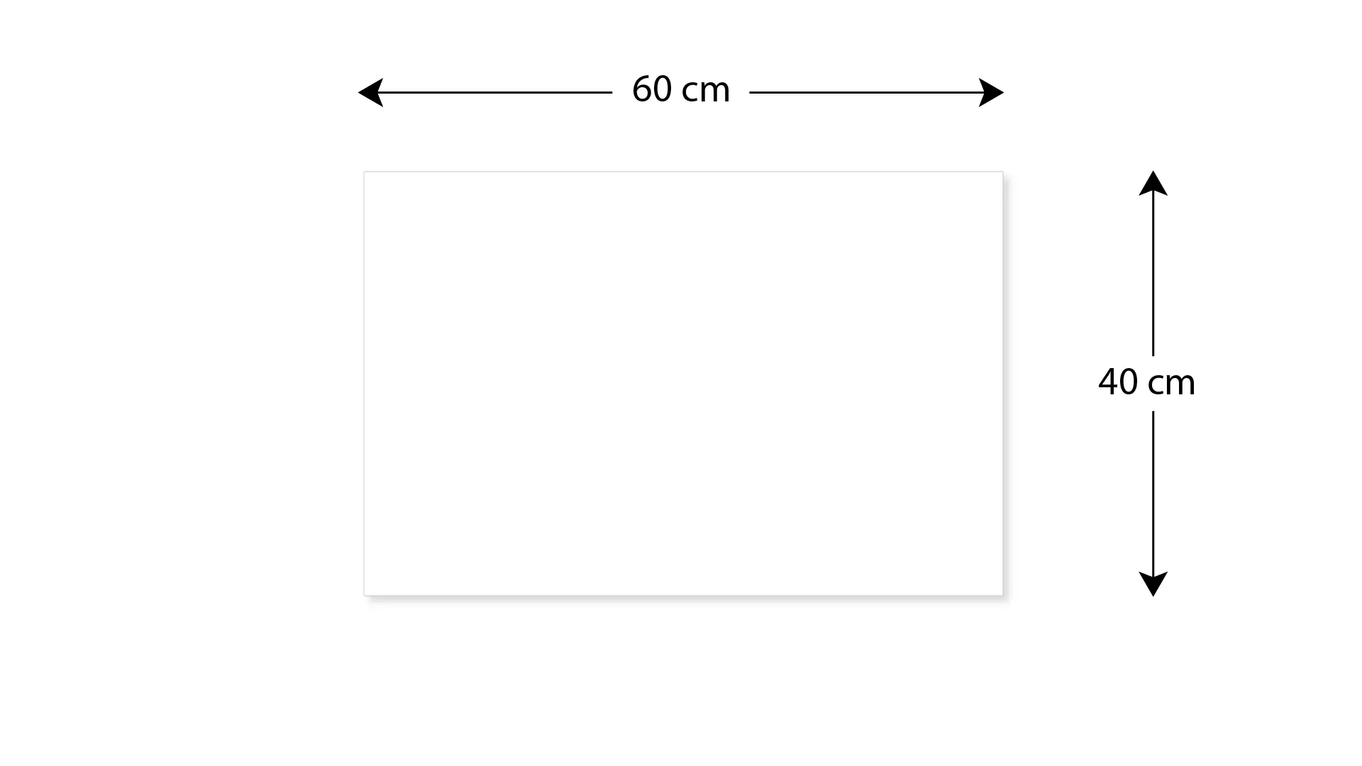 Metallische Magnettafel Rahmenlos WEIß CLASSIC WHITE 60x40cm MetalBoards Memoboard für jede Art von Magneten Magnetpinnwand + 4 Marker, 10 Magnete und Schwamm – Bild 4