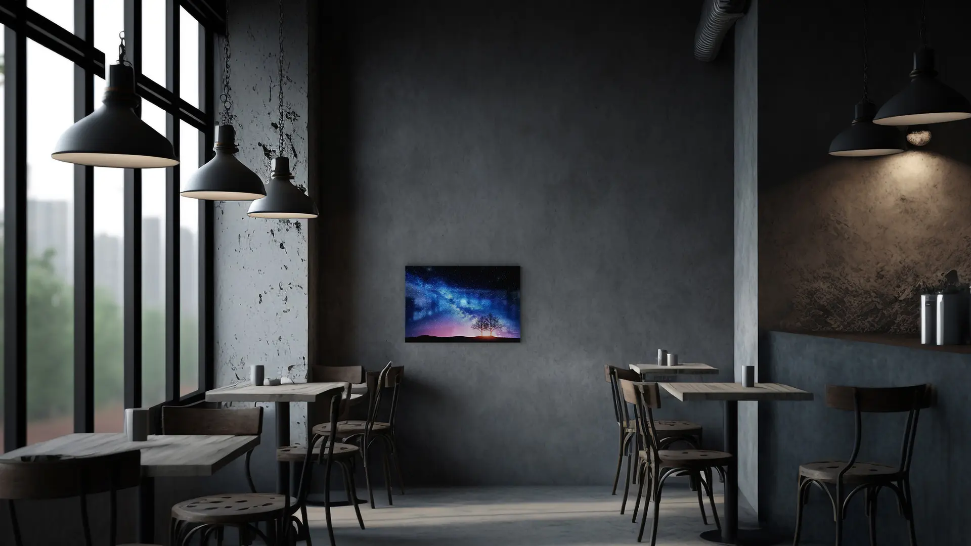 Metallische Magnettafel, MetalBoard, MILCHSTRASSE 60×40 cm + GRATIS Zubehörset – Bild 9