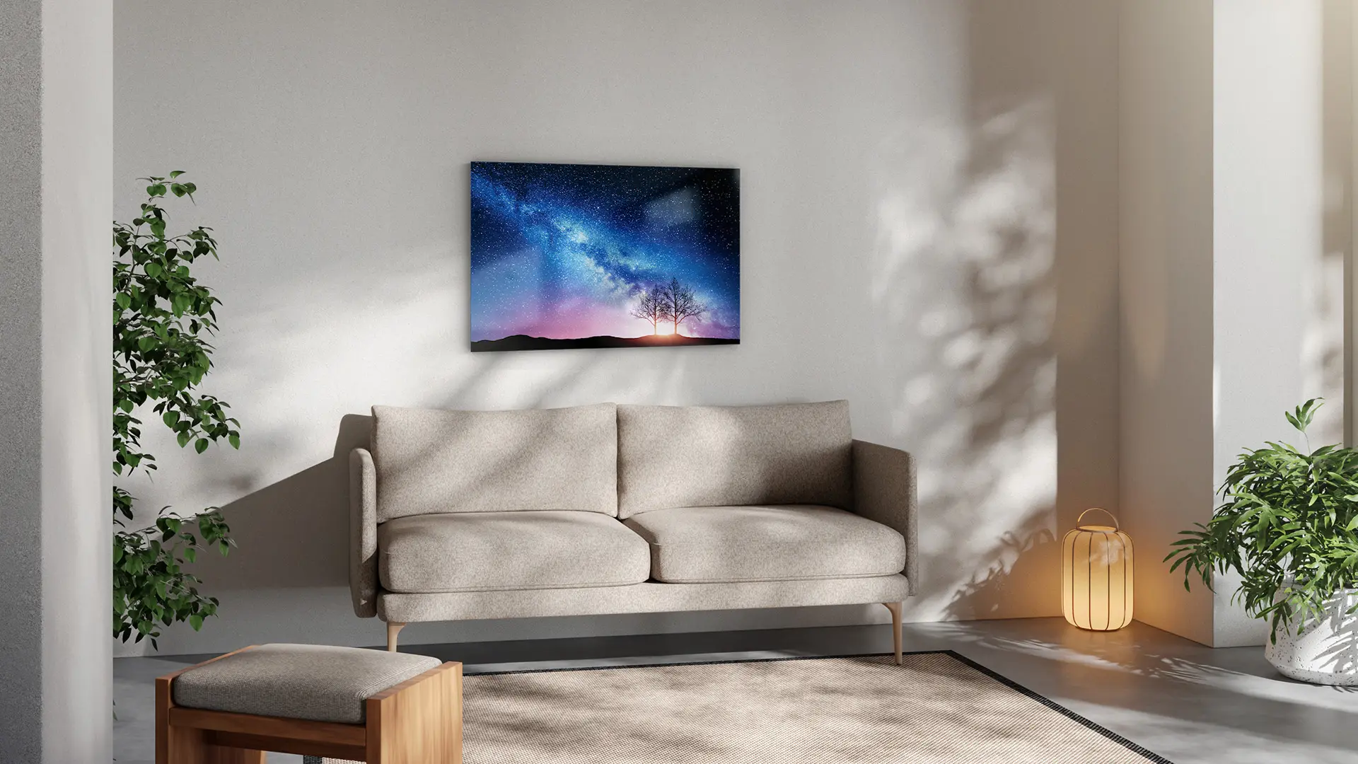 Metallische Magnettafel, MetalBoard, MILCHSTRASSE 90x60 cm + GRATIS Zubehörset – Bild 2