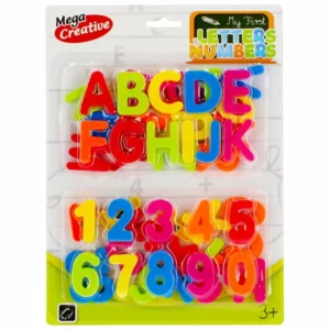 Magnetische Buchstaben und Zahlen – Lernset
