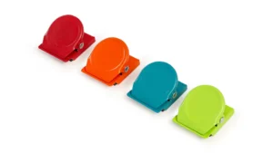 Bunte Magnetklammern – Set mit 4 Magneten