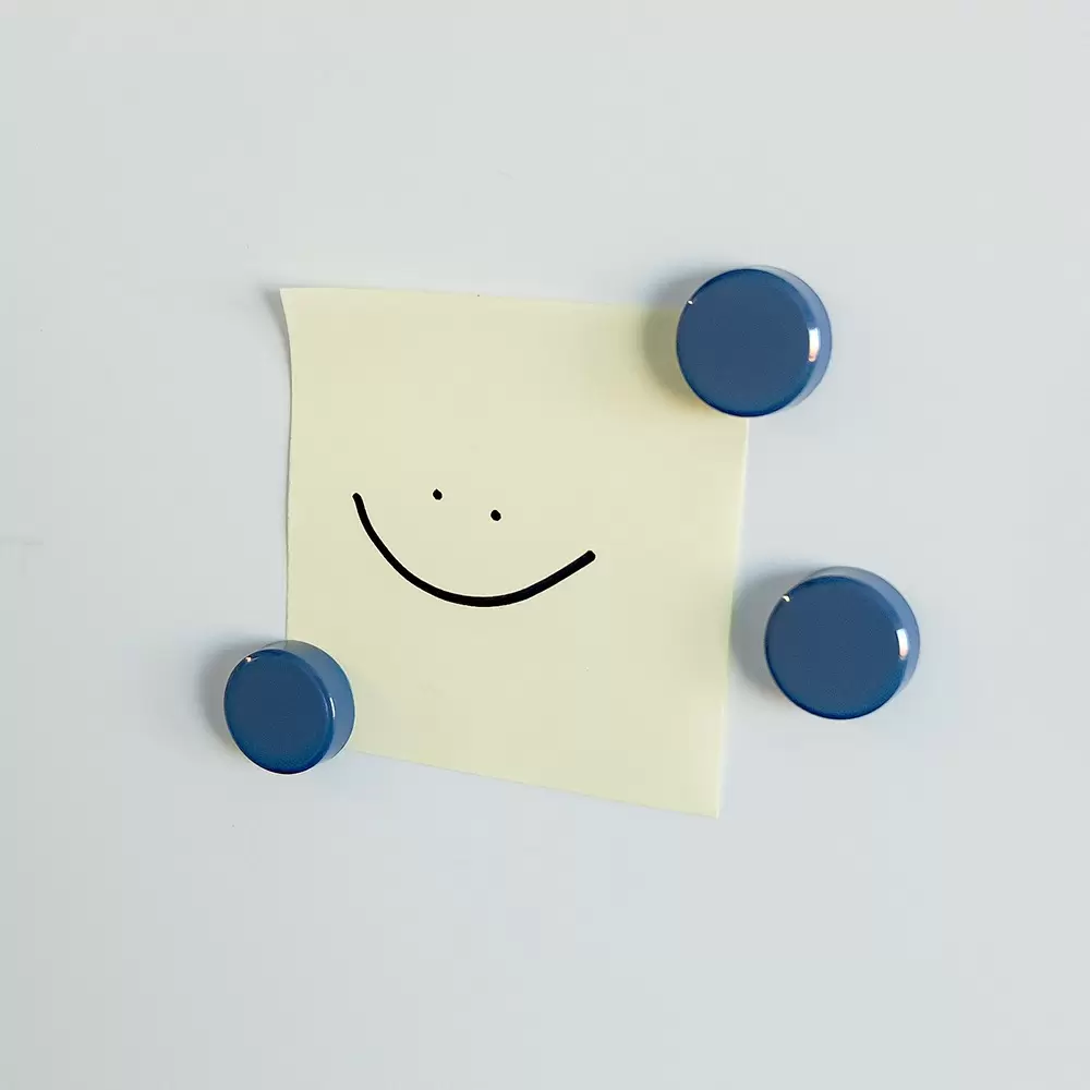 Magnete 20mm 10 Stück Blau – Bild 3