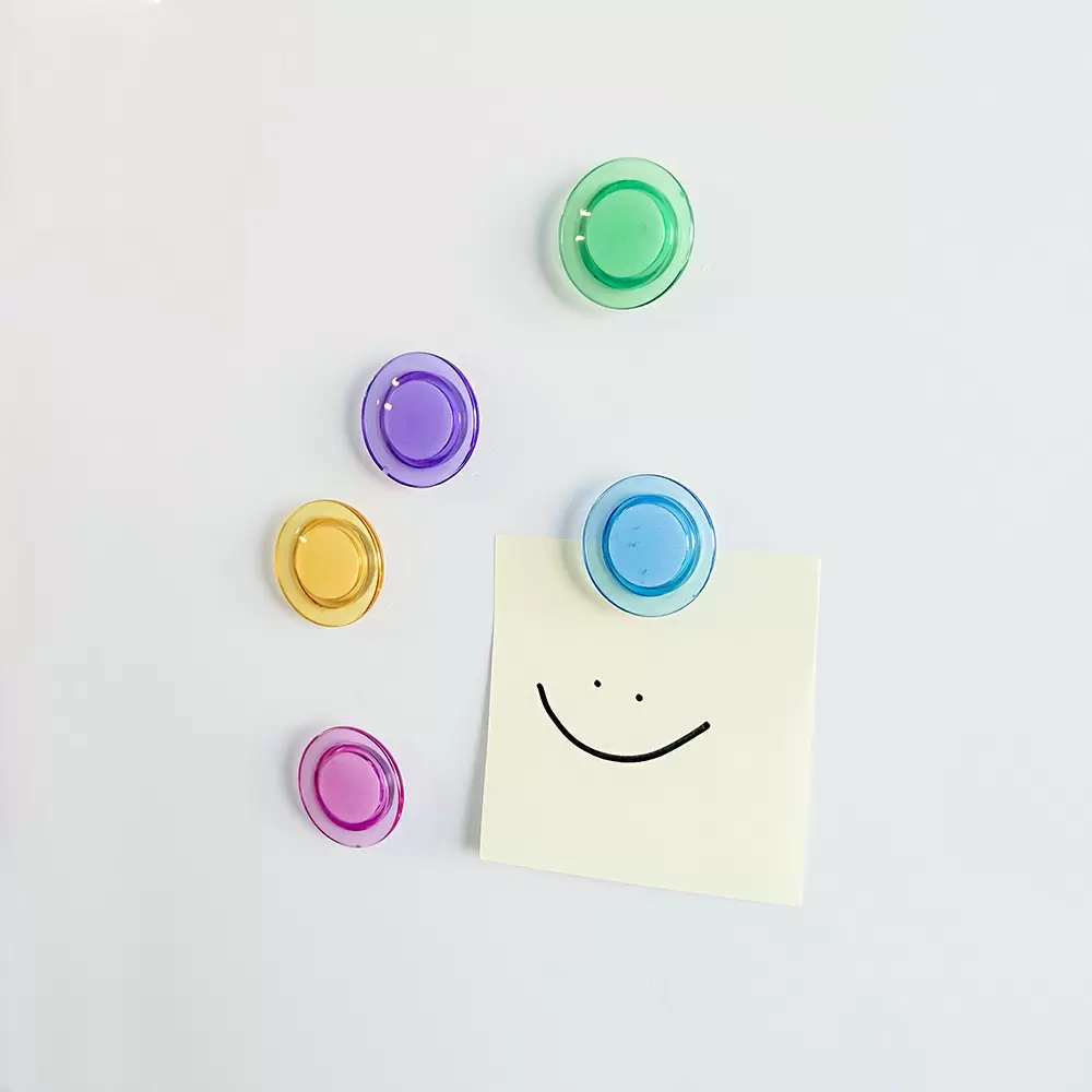 Magnete 10 Stück, Rund 30mm, Für Whiteboards Magnettafeln – Bild 2