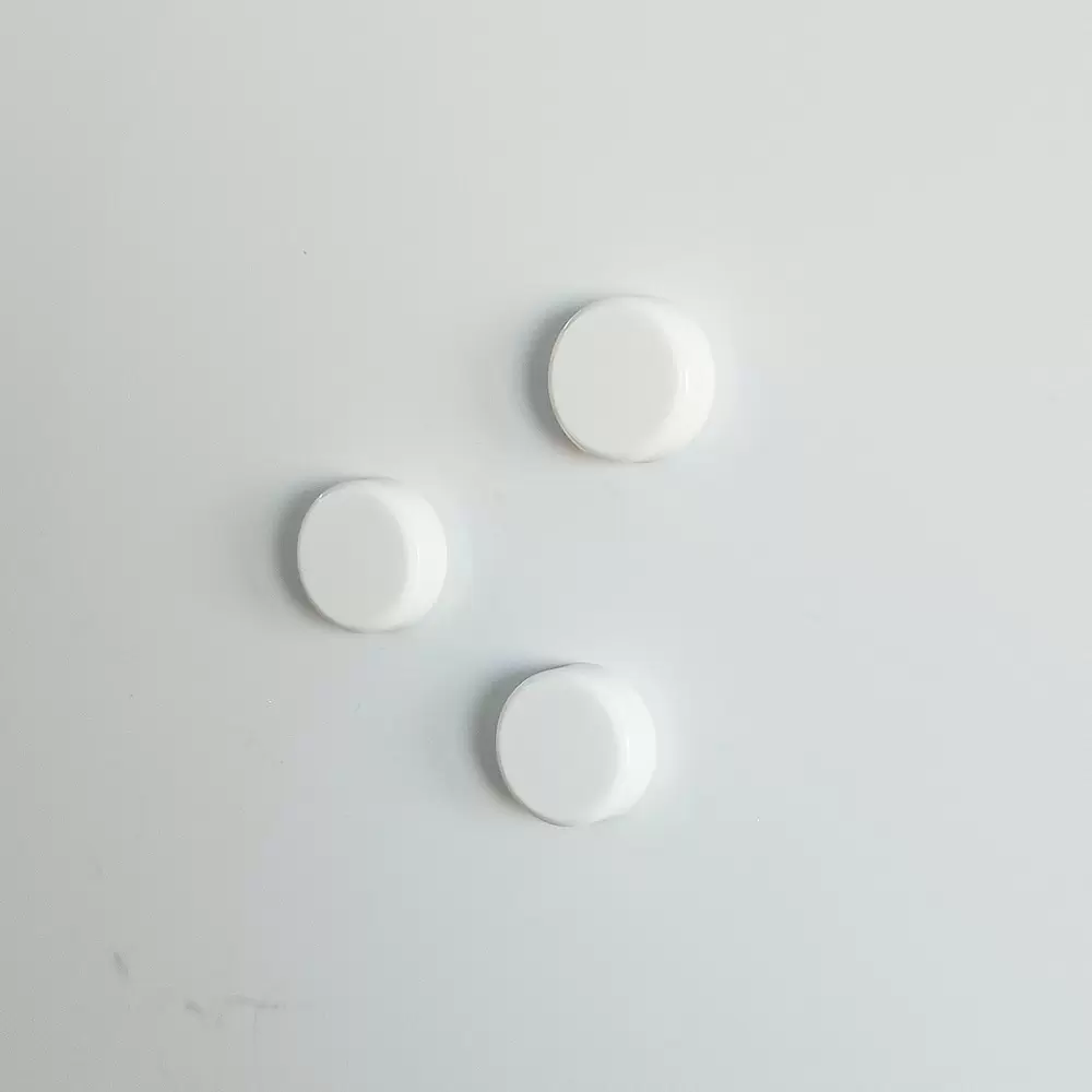 Magnete 20mm 10 Stück Weiß – Bild 2