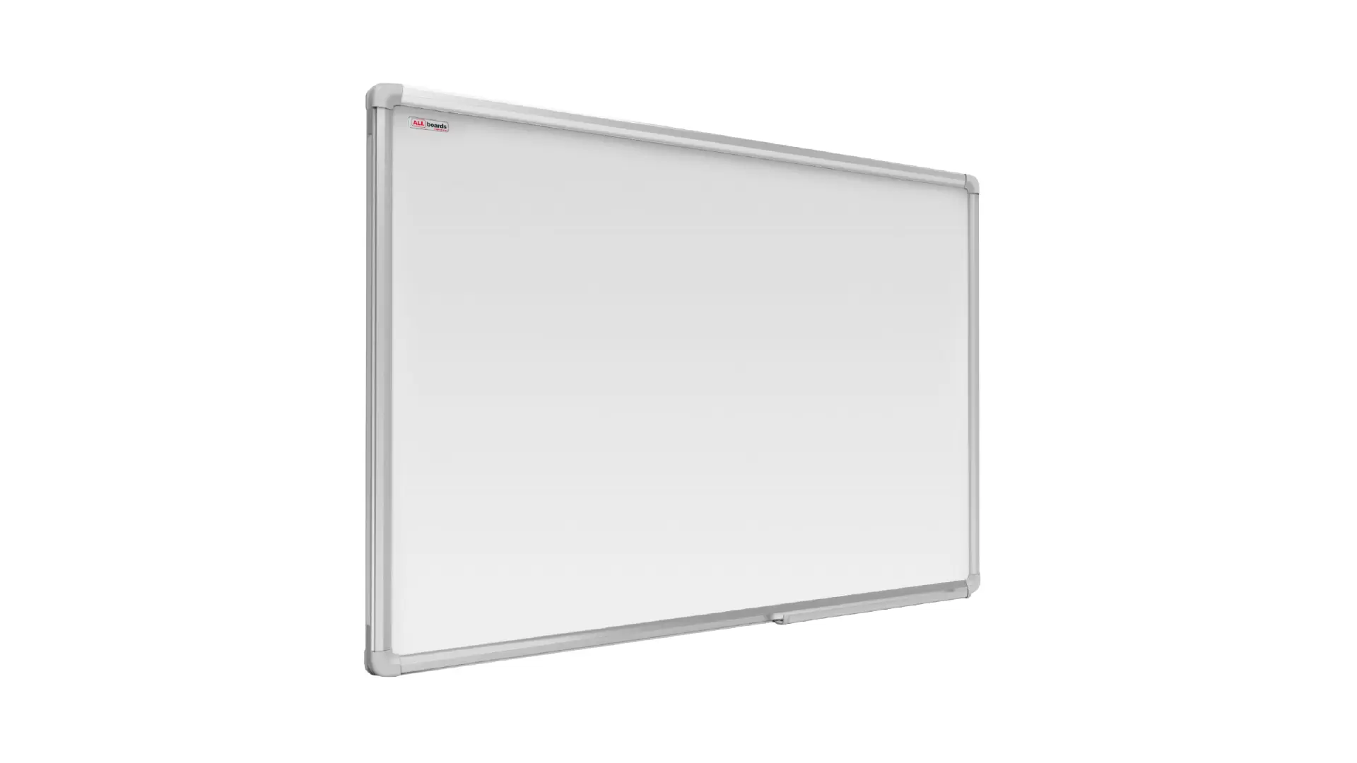 Projektionswand und magnetische Schreibtafel P4 emailliert – 200x120 cm