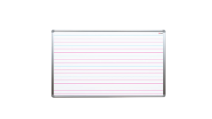 Whiteboard, 120x90 cm, Magnettafel mit Aufdruck - Motiv: Schreiben lernen