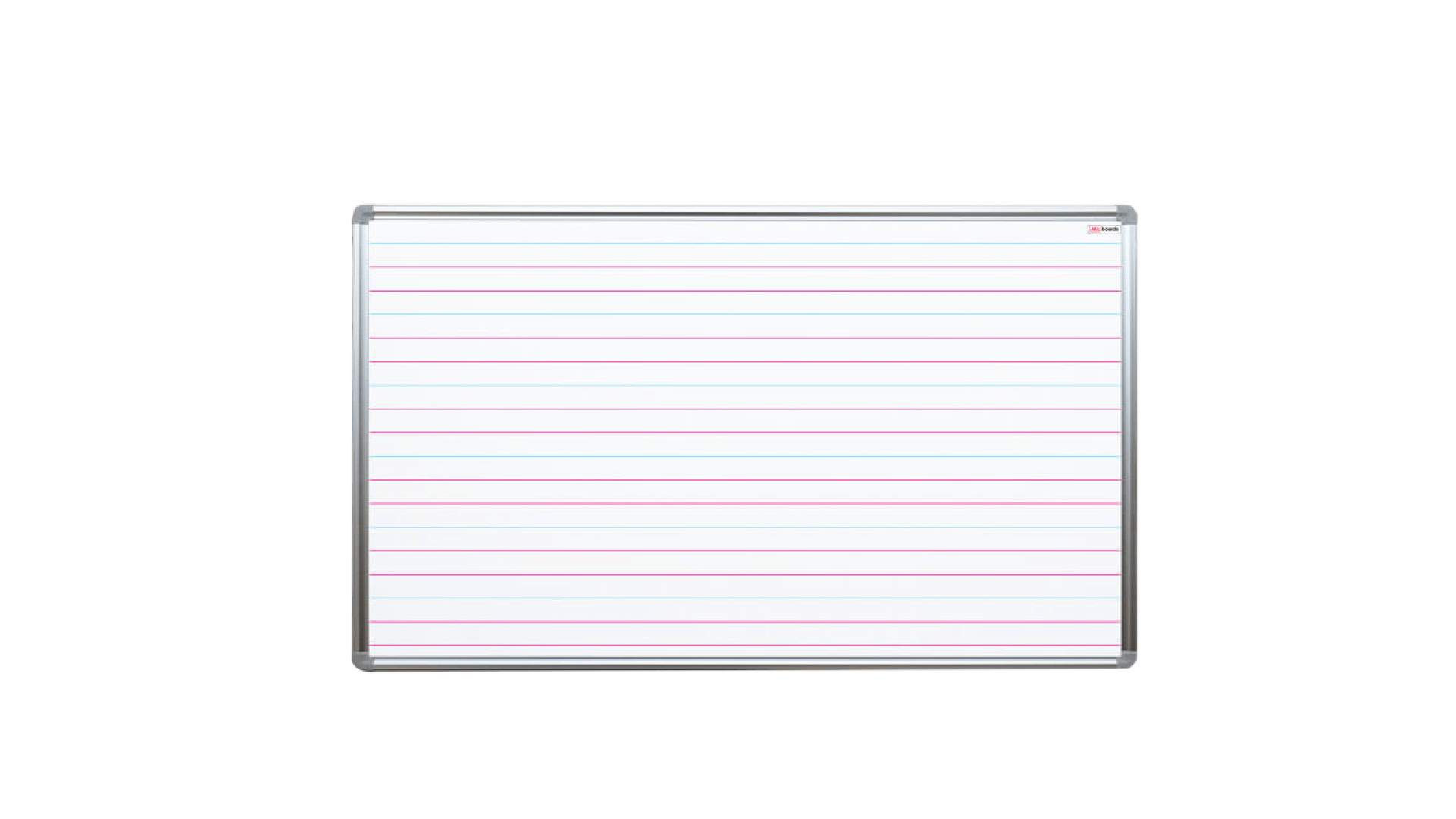 Whiteboard, 120x90 cm, Magnettafel mit Aufdruck - Motiv: Schreiben lernen