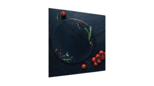 Spritzschutz aus Glas TOMATEN, MIT TOMATEN 60x65cm Küchenrückwand aus Echtglas, für Küche, Herd, Schutz gegen Fett, mit Aufdruck