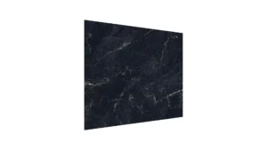 Spritzschutz aus Glas SCHWARZER MARMOR 60x65cm Küchenrückwand aus Echtglas, für Küche, Herd, Schutz gegen Fett, mit Aufdruck