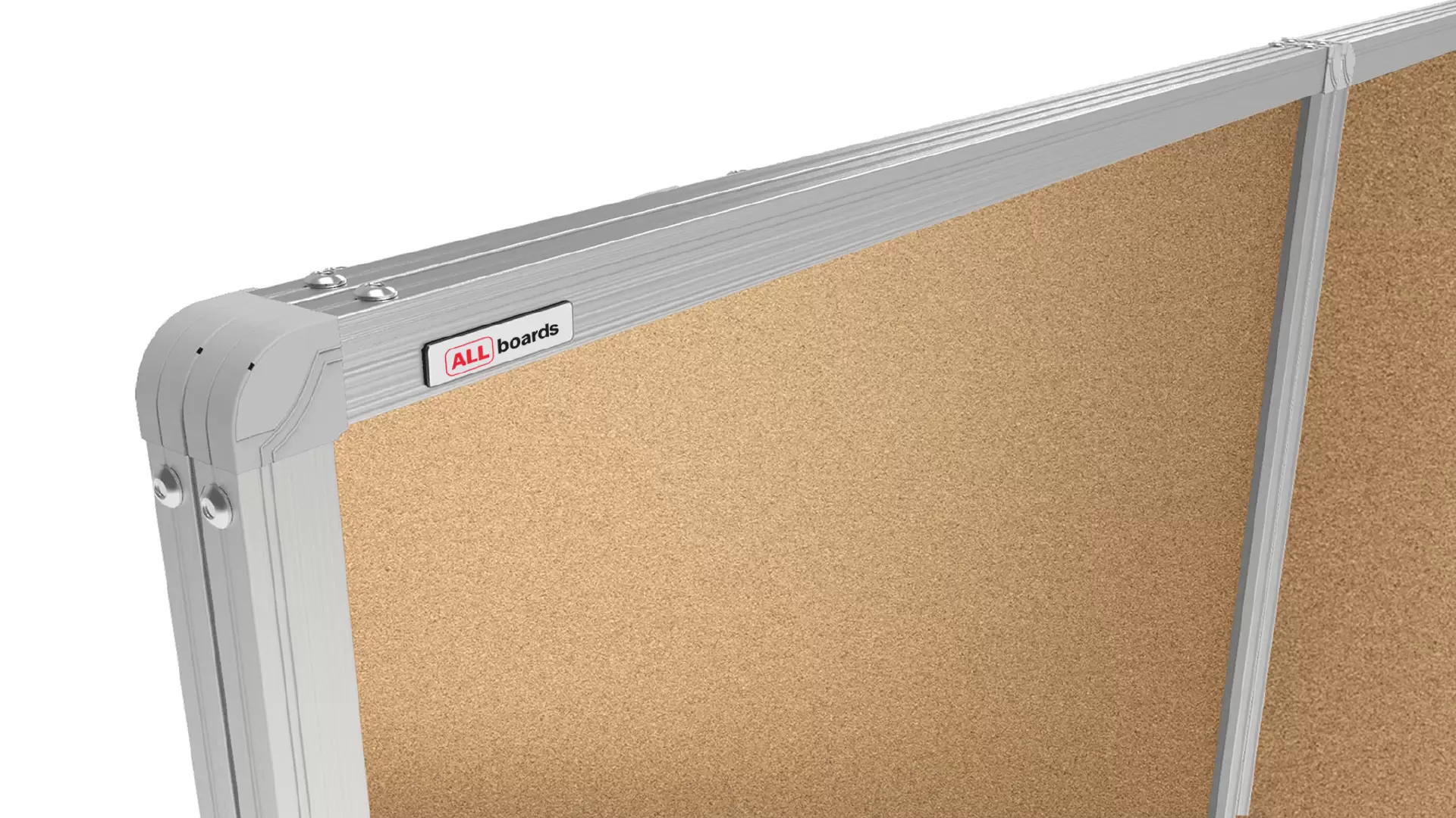 Kork-Schaukasten 240x120cm mit Aluminiumrahmen – Bild 6