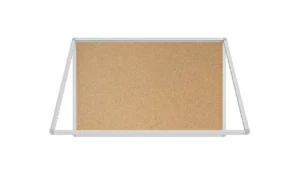 Kork-Schaukasten 90x60cm mit Aluminiumrahmen