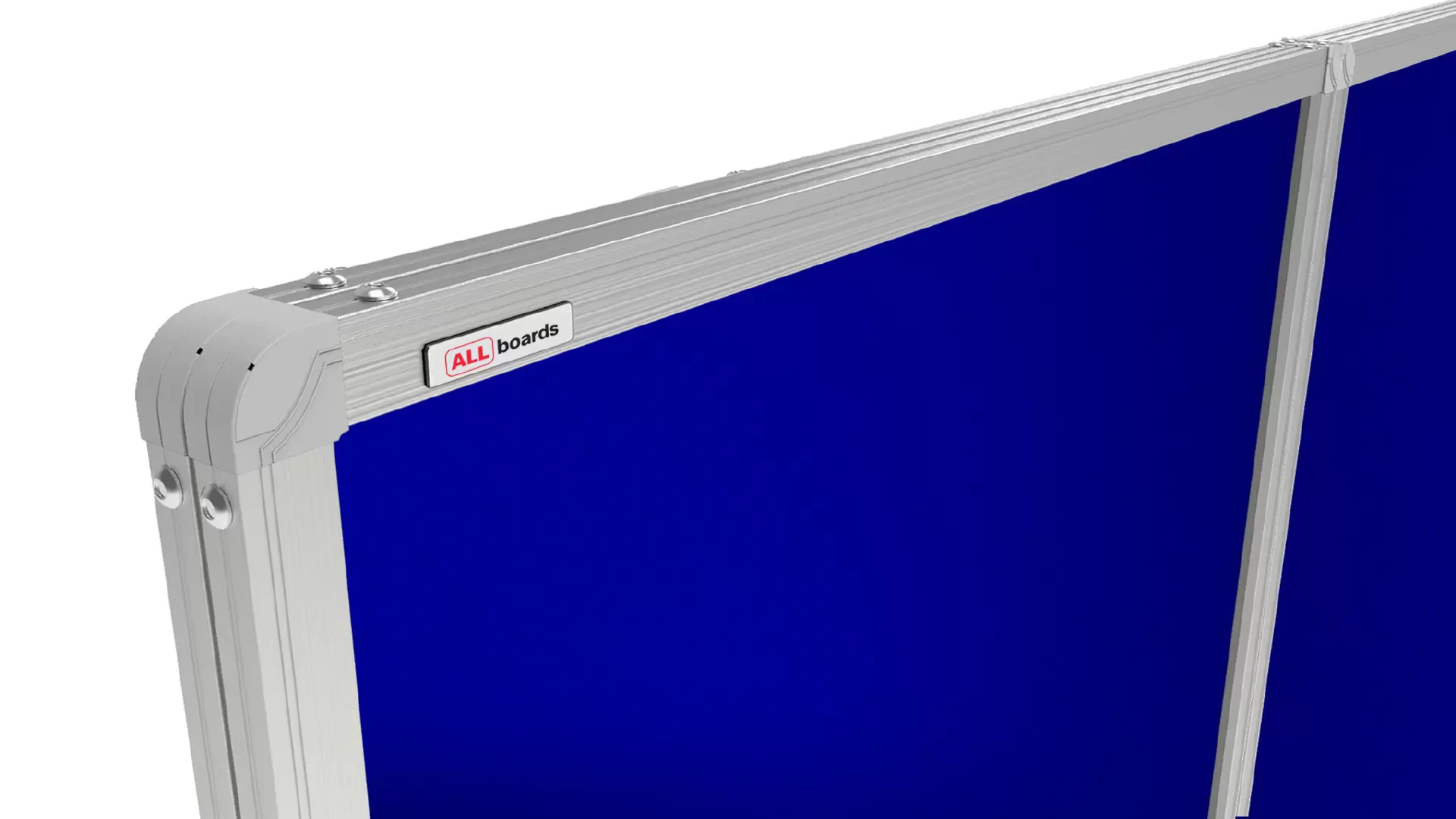 Filz-Schaukasten Blau 120x90 cm mit Aluminiumrahmen – Bild 7