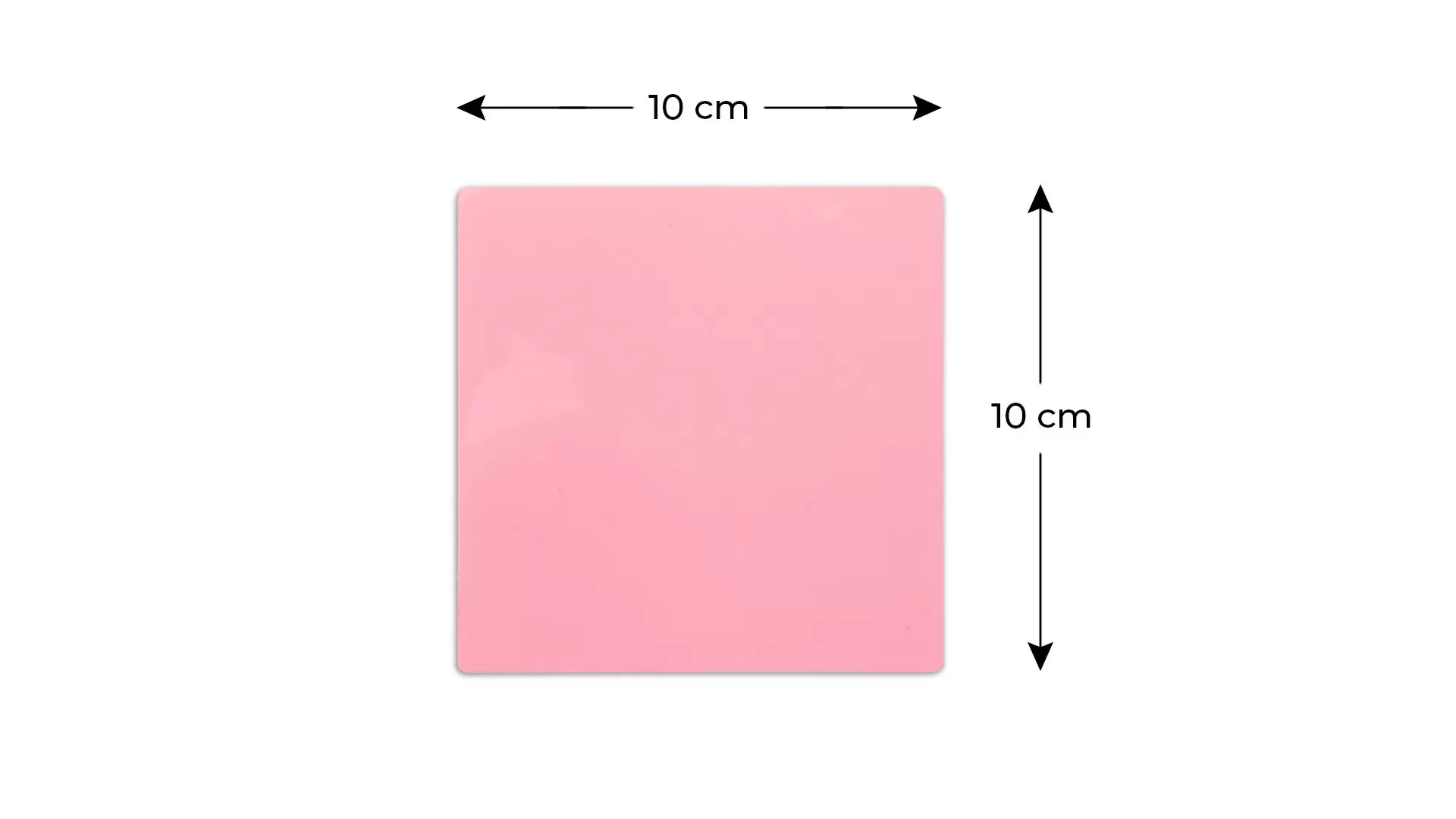 Selbstklebende, elektrostatische, trocken abwischbare Notizzetteln, Sticky Notes – Pastell-Set (5 Farben), wiederverwendbar – Bild 7