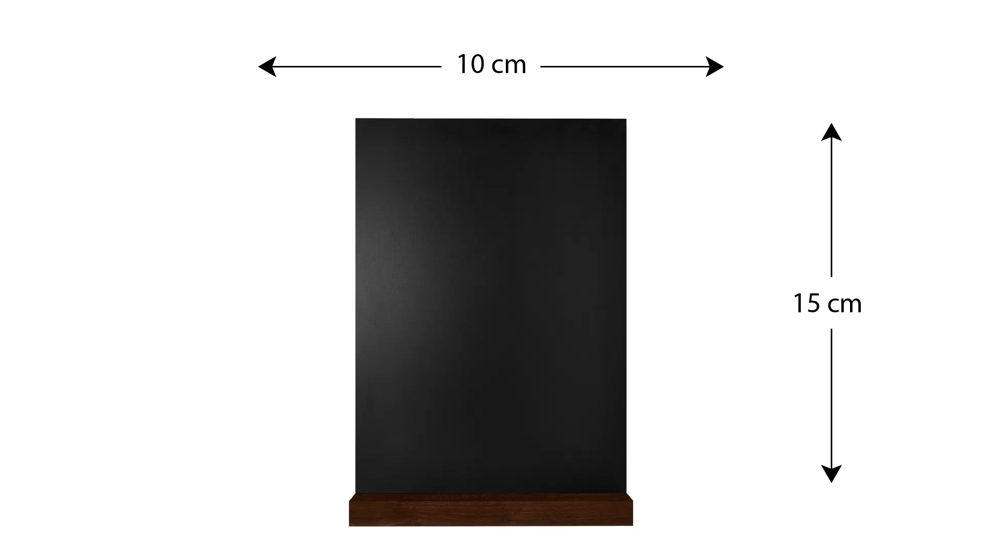 Doppelseitige A6 Kleine Tafel mit Staffelei, Dekorativ Deko, Kreidetafel – Bild 4