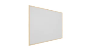 Hellgrau Pinnwand mit Holz Rahmen 60x40cm Korktafel Korkwand Pinnwand Kork Hellgrau Oberfläche