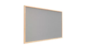 Hellgrau Pinnwand mit Holz Rahmen 90x60cm Korktafel Korkwand Pinnwand Kork Hellgrau Oberfläche