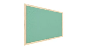 Mint Pinnwand mit Holzrahmen 90x60cm Mint Korktafel