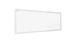 Magnetisches Whiteboard mit weißen Holzrahmen 30x70cm