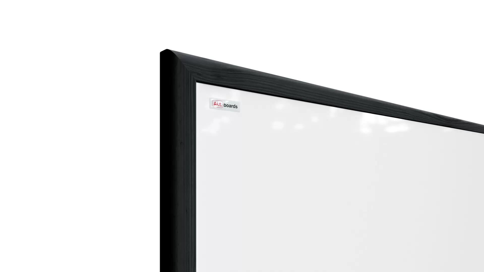 Magnetisches Whiteboard mit schwarzen Holzrahmen 90x60cm – Bild 7
