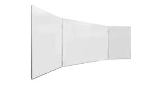 Magnetisches Whiteboard Klapptafel 5-flächig 100x170 // 340 cm P3 emailliert