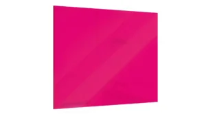 Glas magnettafel Magenta madness 45x45cm - rahmenloses Glasboard, gehärtetes Glas zur Verwendung mit Neodym-Magneten