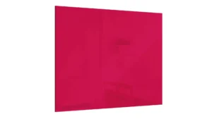 Glas magnettafel Pinking about you 45x45cm - rahmenloses Glasboard, gehärtetes Glas zur Verwendung mit Neodym-Magneten