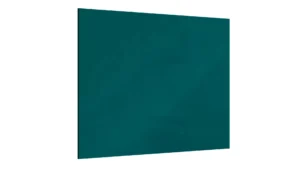 Glas magnettafel Teal Appeal 45x45cm - rahmenloses Glasboard, gehärtetes Glas zur Verwendung mit Neodym-Magneten