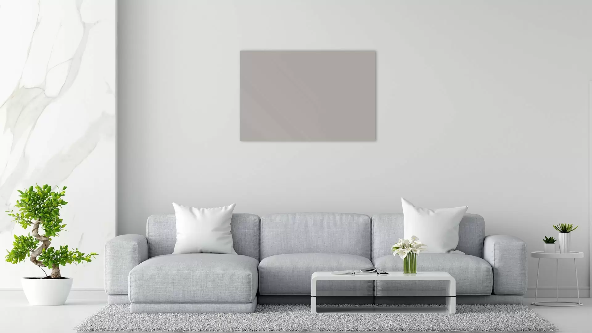 Glas magnettafel Sandstorm 60x40cm - rahmenloses Glasboard, gehärtetes Glas zur Verwendung mit Neodym-Magneten – Bild 3