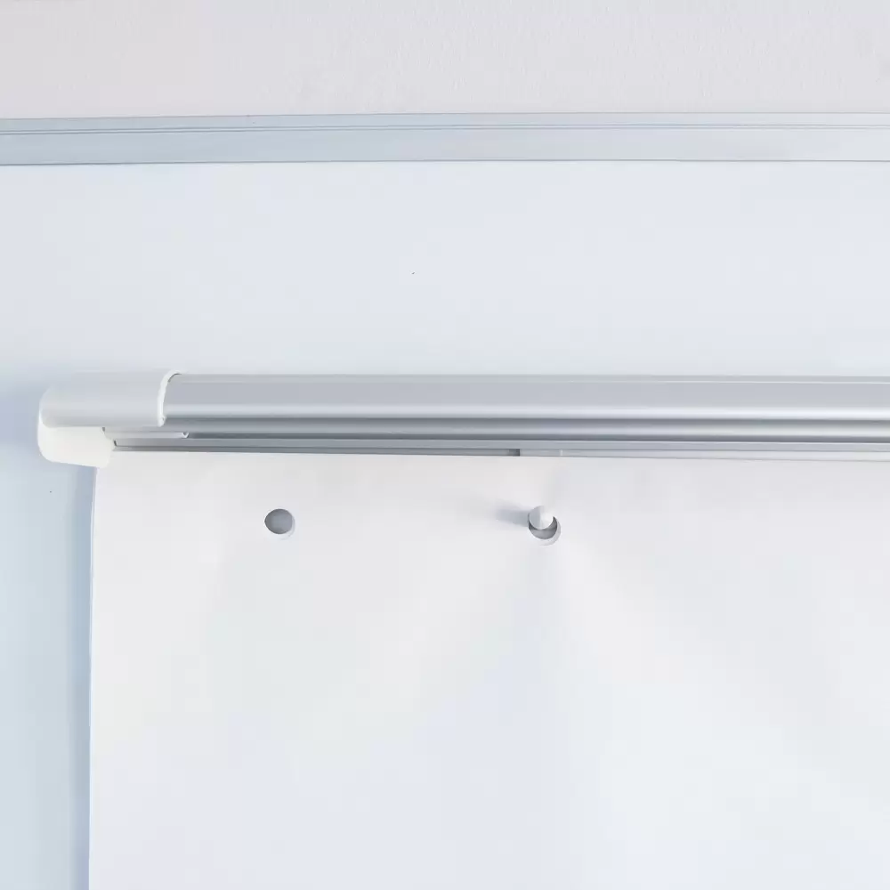 Magnetische Halterung für Flipchartblöcke, Aluminium-Befestigung für Flipcharts, Magnetischer Flipchart Blockhalter – Bild 4