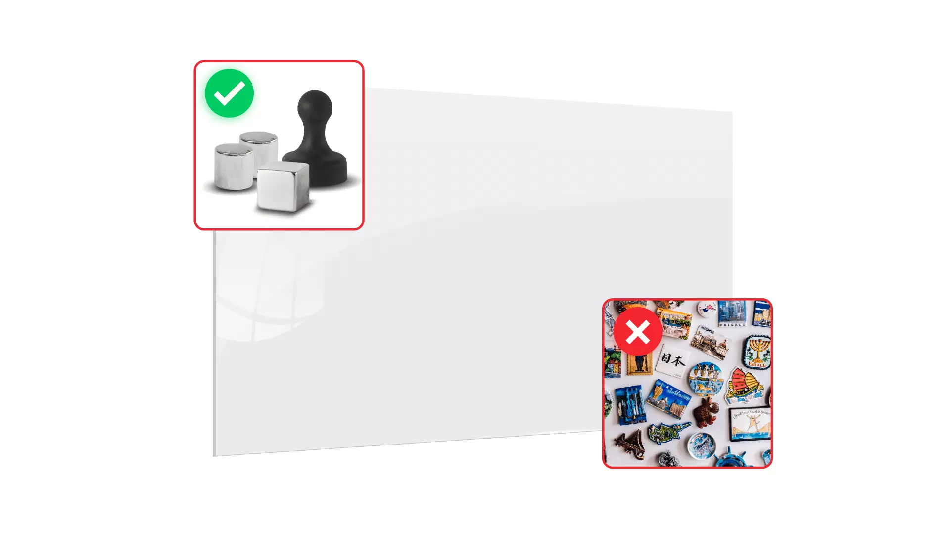 Glas Magnettafel Baumstamm Natur Baumkern 90x60cm Glasbild Memoboard aus Glas Glastafel mit Baumstamm-Motiv Magnetwand zum Beschriften Magnetische Tafel Wanddekoration Wandbild – Bild 2