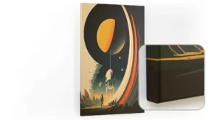 Magnettafel CANVASboards 90x60 cm - Verloren im Weltraum/Lost in space